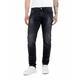 Replay Herren Jeans Anbass Slim-Fit mit Power Stretch, Grau (Dark Grey 097), W33 x L36