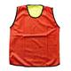 PROSTYLE SPORTS 10 Football Training Reversible Bibs Football Netball Rugby Hockey Cricket (Red/yellow, Junior (U14's))