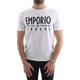 Armani Emporio Script Logo T-Shirt Small White