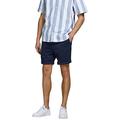 JACK & JONES Herren Jjibowie Jjshorts Solid Sa STS Shorts - Blazer Marineblau, S