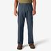 Dickies Men's Loose Fit Cargo Pants - Rinsed Dark Navy Size 33 32 (23214)