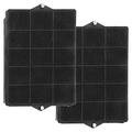 SPARES2GO Elica Type 160 Carbon Filter for Proline CH90 Cooker Hood (290 x 230 x 37mm, Pack of 2)