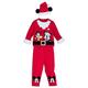 Disney Mickey Mouse and Pluto Santa Suit Set for Baby Size 12-18 MO Multi