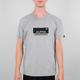 Alpha Industries Box Logo T-Shirt, gris, taille M