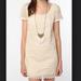 Anthropologie Dresses | Anthropologie Staring At Stars Crochet Knit Dress | Color: Cream/Tan | Size: S