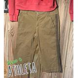 Athleta Pants & Jumpsuits | Adorable Super Soft Athleta Crop Striped Cropped | Color: Brown/Gray | Size: 6