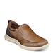 Nunn Bush Conway Moc Toe Slip-On - Mens 10.5 Tan Slip On W