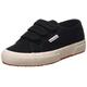 Superga Herren 2750 COT3STRAPU Gymnastikschuhe, Schwarz (Full Black 996), 44 EU