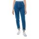 American Apparel Women's High-Waist Jean, Medium Wash, 29W x 32L