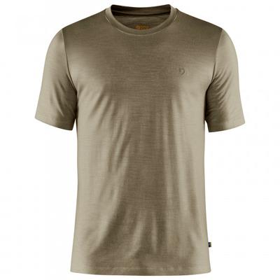 Fjällräven - Abisko Wool S/S - T-Shirt Gr XXL beige