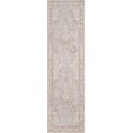 Momeni Rugs Isabella Traditioneller Medaillon-Teppich, flach, 70 x 20 cm, Grau