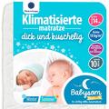 Babysom - Babymatratze | Kindermatratze Sommer/Winter - 70x140cm - Atmungsaktiv - Luftdurchlässiger Kaltschaum - Höhe 14cm