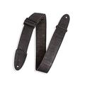 Levy's MX8-BLK Gitarrengurt Natural Cork on Black Cotton Webbing Cork Ends 2" - Black