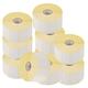 Trimming Shop Self Adhesive White Label Roll, Rectangular Stickers for Printing, Address, Mailing, Price Stickers, 1000 Label On Each Roll, 60mm x 40mm, 38mm Core (10 Roll)