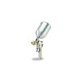 Itw Devilbiss 170156 Gravity Feed Hvlp Paint Gun With 1.3, 1.4, 1.5mm Tips And Aluminum Cup