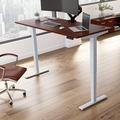 Bush Business Furniture Height Adjustable Standing Desk Wood/Metal in Gray | 47.6 W x 23.35 D in | Wayfair M4S4824HCSK