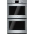 Bosch 500 Series 30" Self-Cleaning Convection Electric Double Wall Oven | 52.0625 H x 29.75 W x 24.5 D in | Wayfair HBL5551UC