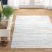 Blue/White 108 x 0.25 in Area Rug - Dash and Albert Rugs Denim Rag Hand-Woven Flatweave Beige/Blue Area Rug | 108 W x 0.25 D in | Wayfair