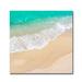 DecorumBY Sandy Beach - Unframed Photograph Metal in Brown | 24 H x 24 W x 1.5 D in | Wayfair Photography Art- "Sandy Beach" AL SQ24x24
