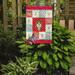 Caroline's Treasures Boston Terrier 2-Sided Polyester 15 x 12 in. Garden Flag in Red/Brown | 15 H x 11.5 W in | Wayfair CK5243GF