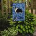 Caroline's Treasures Cavalier King Charles Spaniel Welcome 2-Sided Polyester 15 x 12 in. Garden Flag in Blue | 15 H x 11.5 W in | Wayfair CK6236GF