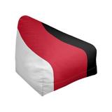 East Urban Home Bean Bag Cover Polyester/Fade Resistant in Red/Gray/Brown | 42 H x 38 W x 2 D in | Wayfair 744133C30B9141FEB5D2D892C58D72DB