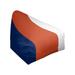 East Urban Home Bean Bag Cover Polyester/Fade Resistant in Orange/Red/Blue | 30 H x 27 W x 2 D in | Wayfair 40B10978DE5B4F30B0DBB9322B149682