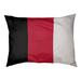 East Urban Home Los Angeles Pillow Metal in Red/White/Black | 14 H x 40 W x 30 D in | Wayfair E70AB54A879C4E0F8AB82B175D8E5F30