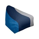 East Urban Home Bean Bag Cover Polyester/Fade Resistant in Blue/Brown | 42 H x 38 W x 2 D in | Wayfair 298A42C1766244EFA911D79C39AD56F0