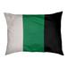 East Urban Home Boston Pillow Metal in Green/Black | 17 H x 50 W x 40 D in | Wayfair 6FCDCB1CF6BC4F4E8AFFD5D9A155F674