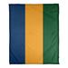 East Urban Home Utah Basketball Fleece Blanket Microfiber/Fleece/Microfiber/Fleece in Green/Blue/Yellow | 62.5 W in | Wayfair