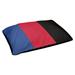 East Urban Home Los Angeles Outdoor Pillow Polyester in Red/Blue/Black | Medium (28" W x 18" D x 9.5" H) | Wayfair 4C983FB165F343A4AEA02A2EB412F43A