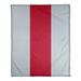 East Urban Home Los Angeles Anaheim Baseball Fleece Throw Microfiber/Fleece/Microfiber/Fleece in Red/Gray | 82.5 H x 62.5 W in | Wayfair