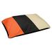 East Urban Home San Francisco Baseball Dog Pillow Polyester in Orange/Black/Brown | 9.5 H x 28 W x 18 D in | Wayfair