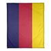 East Urban Home St Louis Baseball Fleece Throw Microfiber/Fleece/Microfiber/Fleece in Red/Blue/Yellow | 42.5 H x 32.5 W in | Wayfair