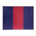 Blue/Navy 48 x 0.25 in Area Rug - East Urban Home St Louis Striped Midnight Navy Blue/Red Area Rug Chenille | 48 W x 0.25 D in | Wayfair