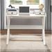 OSP Designs Barton Desk Wood in White | 35 H x 42 W x 21 D in | Wayfair BRT55-WW