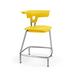 KI Furniture Ruckus 24" Classroom Stool Plastic/Metal in Green/Yellow | 35.5 H x 28 W x 29 D in | Wayfair RK4100H24NB-NFR-PRK-CH-GPL