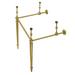 Kingston Brass Edwardian 16" Wall Mounted Single Bathroom Vanity Base Only Metal in Yellow | 30 H x 16 W x 15.5 D in | Wayfair VPB30167