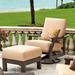 Telescope Casual St. Catherine Swivel Patio Chair w/ Cushions Plastic in Brown | 36.25 H x 30 W x 35.25 D in | Wayfair KK6D66A01