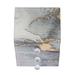 Mele & Co. Maura Marbled Jewelry Box Fabric in Gray | 7.13 H x 5.13 W x 4.38 D in | Wayfair 00162S20