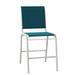 Telescope Casual Reliance Stacking Patio Dining Side Chair Sling in White | 43 H x 21 W x 28 D in | Wayfair 8L8624D01