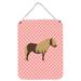 Gracie Oaks Shetland Pony Horse Hanging Prints Wall Décor Metal in Pink | 12 H x 16 W x 0.03 D in | Wayfair 0566483FAE5441278245E4238FF8F08D