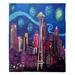 Hokku Designs Tante Starry Night Seattle Blanket Polyester | 68 W in | Wayfair D7AF8D0ADD3A4D62A1B9CE73D13582BA