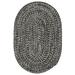Black/Gray 120 x 0.5 in Area Rug - Latitude Run® Future Tense Indoor/Outdoor Reversible Area Rug - Black/White/Gray | 120 W x 0.5 D in | Wayfair