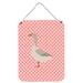 Gracie Oaks Steinbacher Goose Hanging Prints Wall Décor Metal in Pink | 12 H x 16 W x 0.03 D in | Wayfair 8AB2307F9BC24506860074E552D3619B