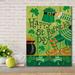 The Holiday Aisle® St. Patrick's Day Shamrock Wood Pallet Wood in Brown | 16 H x 12 W x 0.75 D in | Wayfair 2B2EC86037AA4291BF22BF208DCB0975