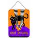 The Holiday Aisle® Halloween Witches Feet Hanging Print Metal in Black | 12 H x 16 W x 0.03 D in | Wayfair 73003E31B1EA4DC5B8A05A7155A10211