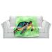 Bay Isle Home™ Constantine Sea Turtle Blanket Polyester | 51 W in | Wayfair E573B790A93B4AB7B7B496FE5647C2CF