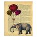 World Menagerie Sayville Elephant Balloons Blanket Polyester | 68 W in | Wayfair 09EA7029811F42DDA43389E7B4461FDA